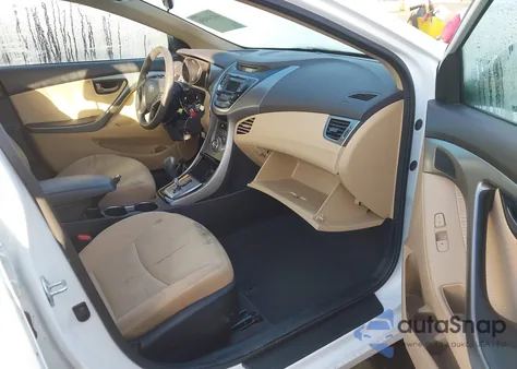 2013 Hyundai Elantra Gls из США, поврежденный, VIN 5NPDH4AE7DH338855